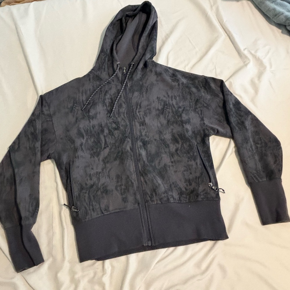 Old navy cropped zip up hoodie